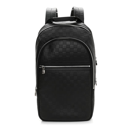 Louis Vuitton Damier Infini Michael Backpack Black 1 of 9