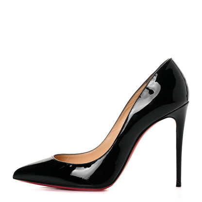 Christian Louboutin Patent Pigalle Follies 100 Pumps 37.5 Black 2 of 30