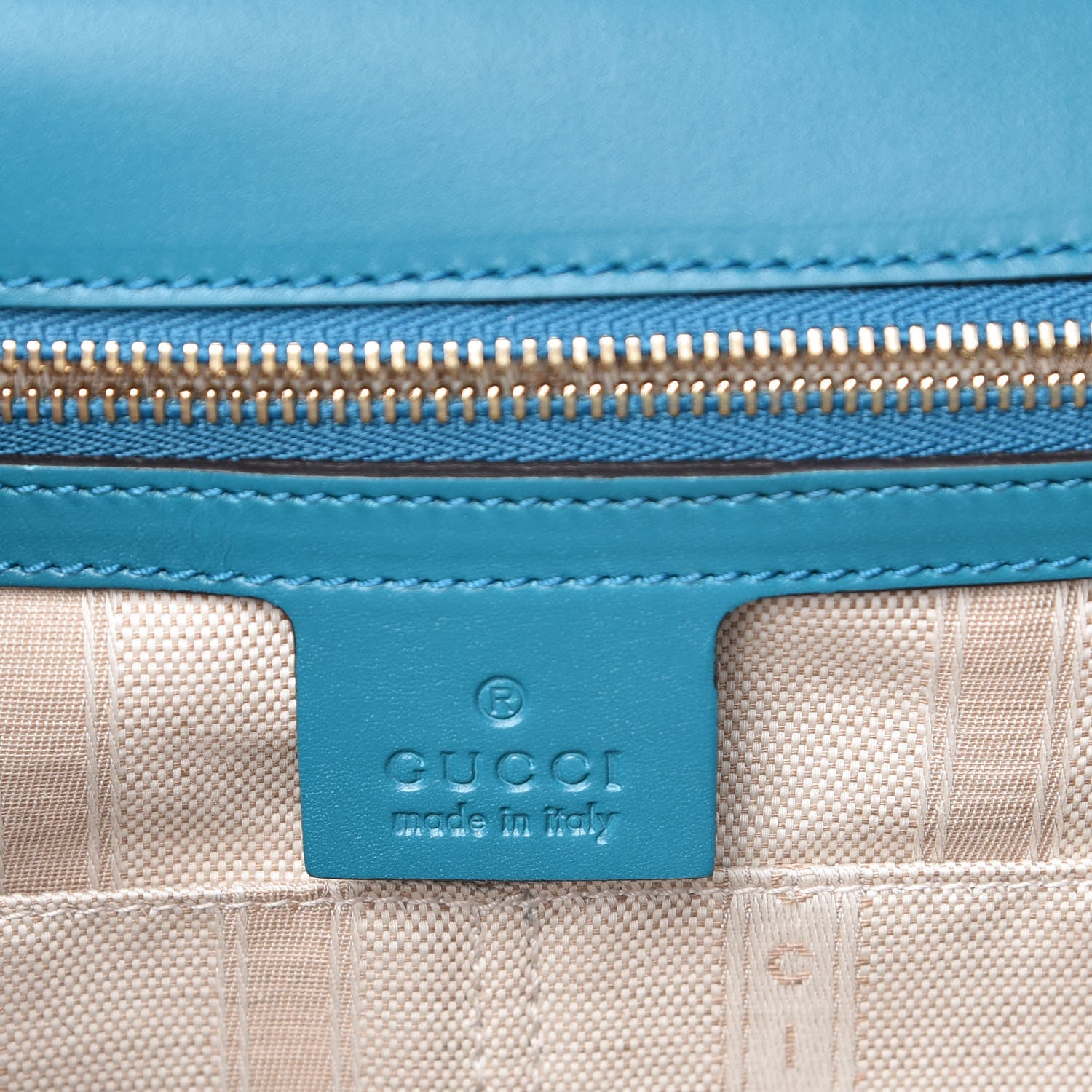 Gucci Hilary Lux Bright Diamante Clutch Deep Cobalt 6 of 12