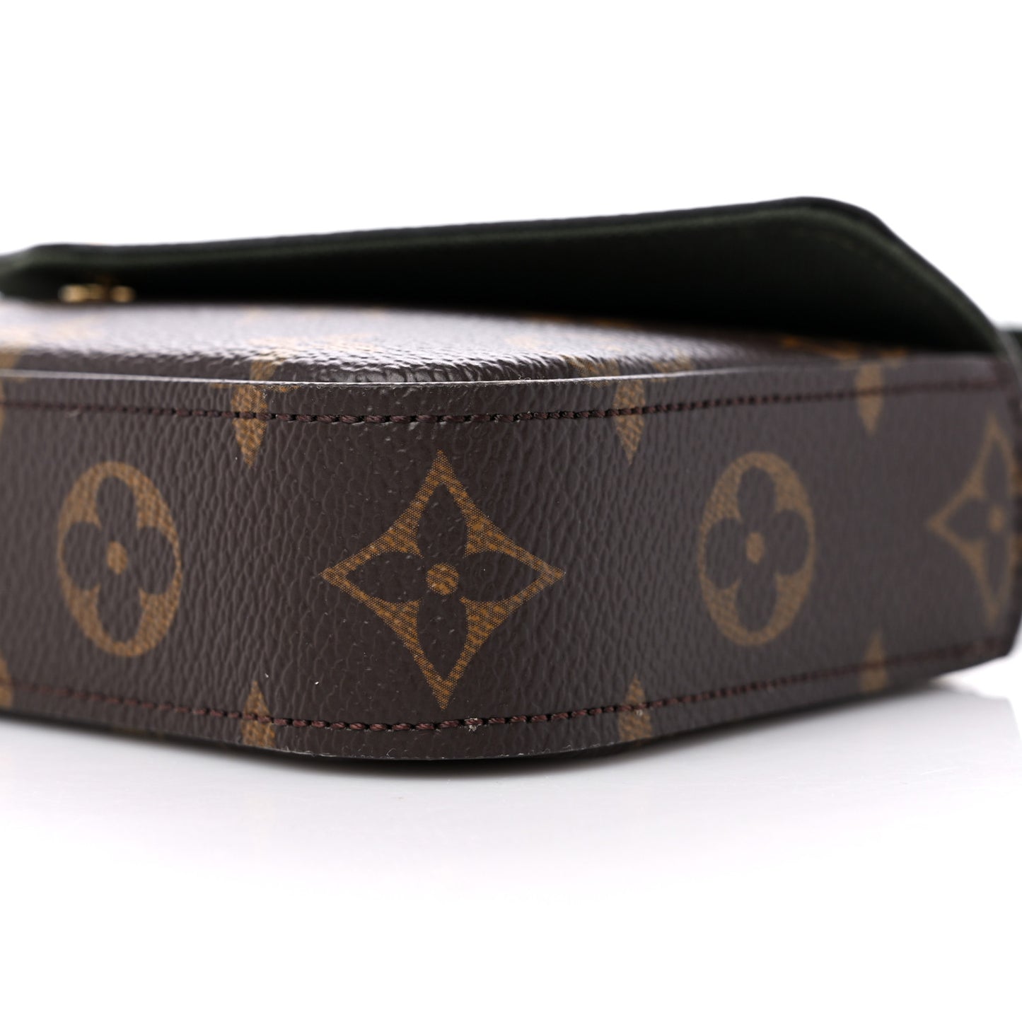 Monogram Felicie Strap & Go Kaki