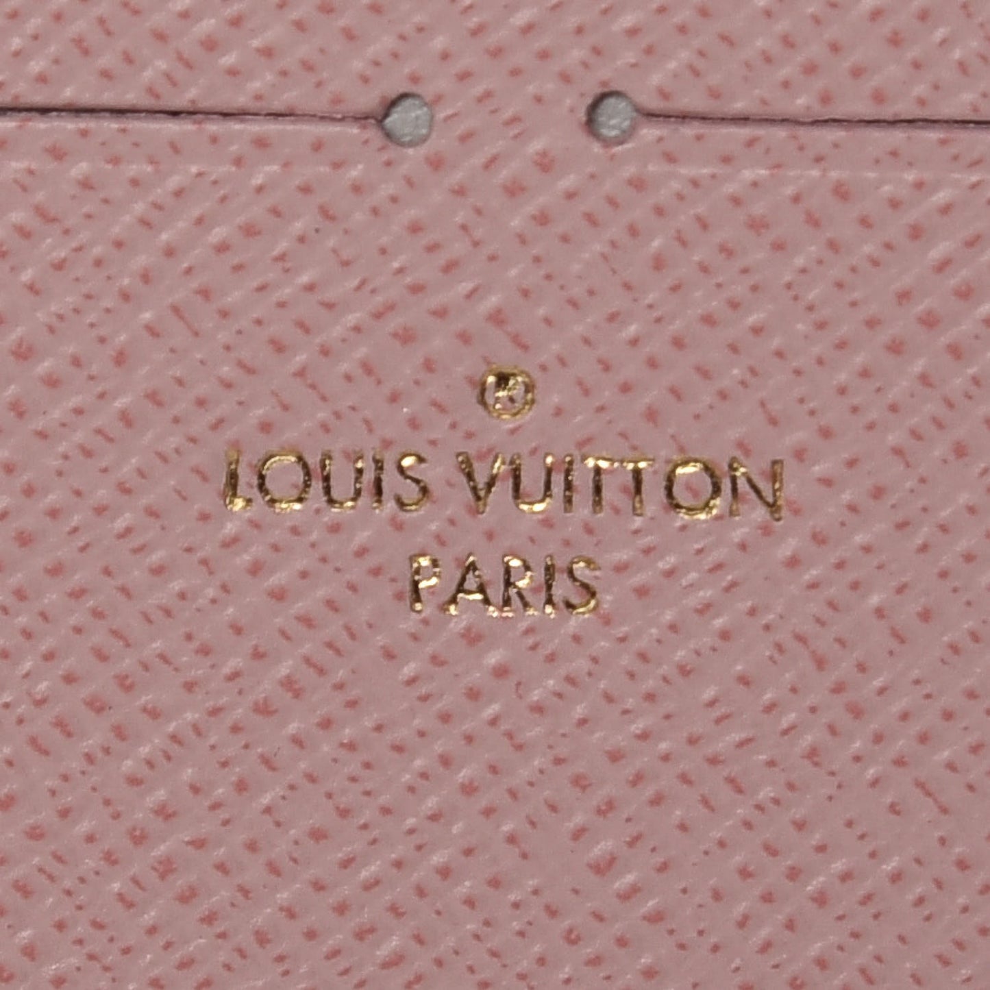 Calfskin Felicie Card Holder Insert Rose Ballerine