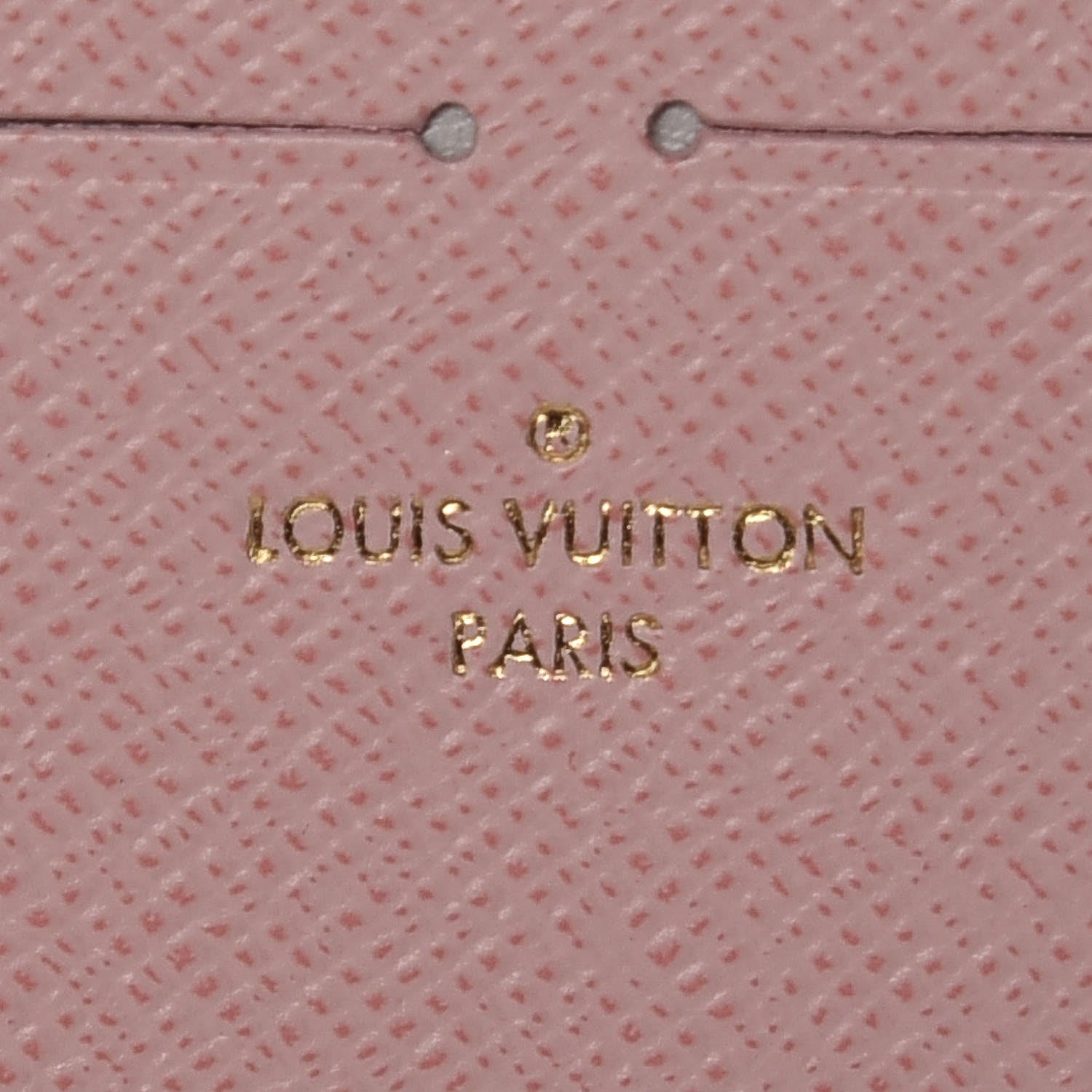 Louis Vuitton Calfskin Felicie Card Holder Insert Rose Ballerine 6 of 6