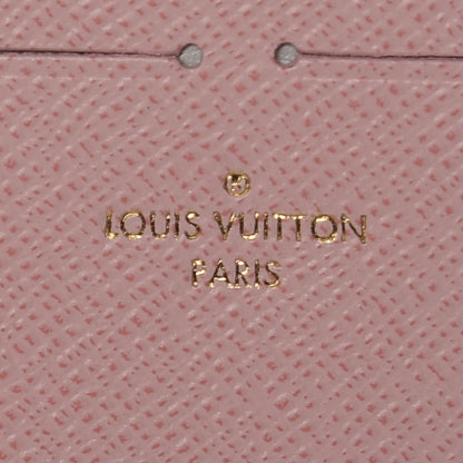 Louis Vuitton Calfskin Felicie Card Holder Insert Rose Ballerine 6 of 6