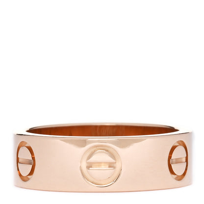 Cartier 18K Pink Gold 5.5mm LOVE Ring 48 4.5 3 of 5