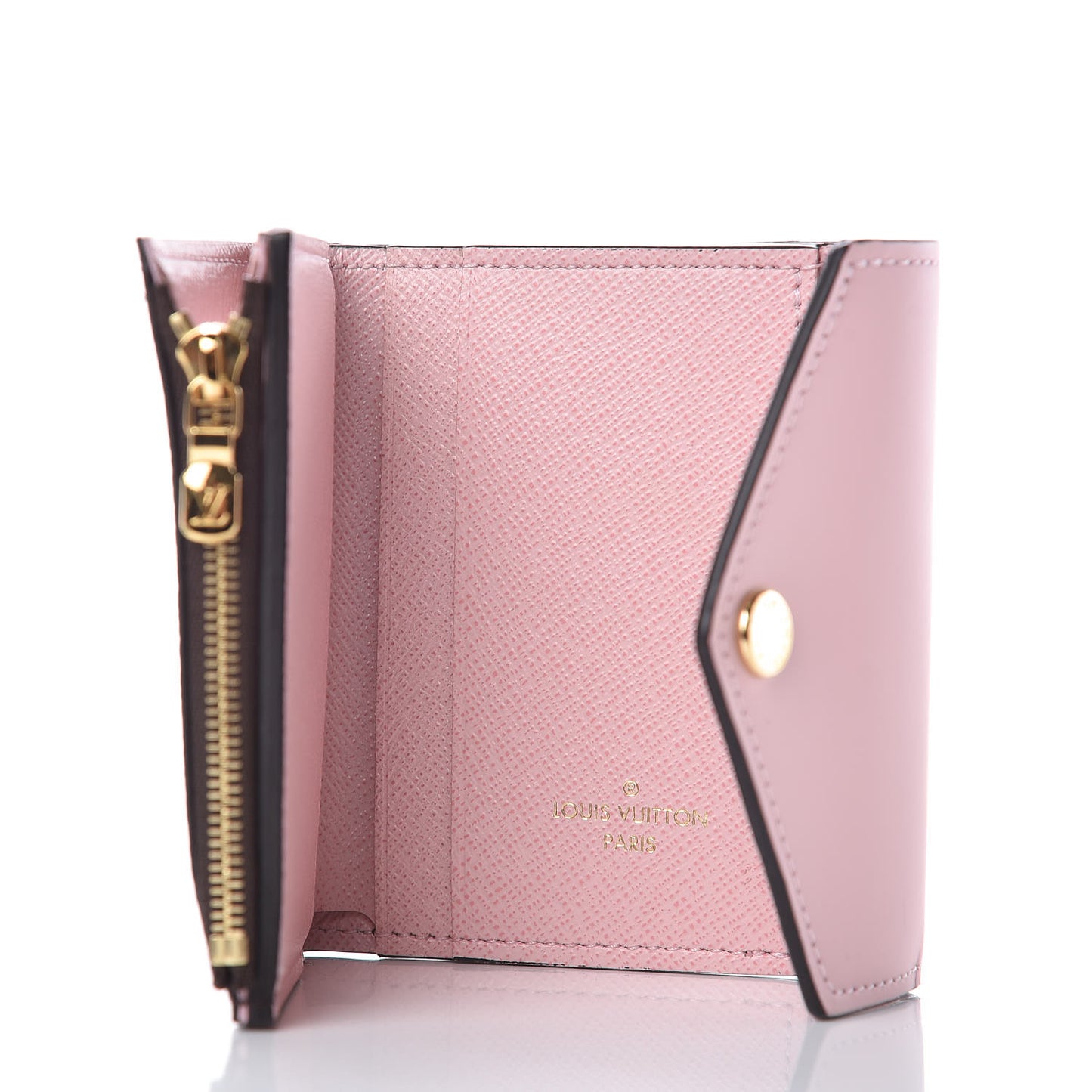 Monogram Zoe Wallet Rose Ballerine