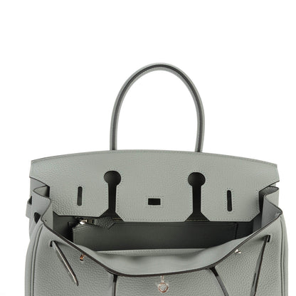 Hermes Togo Birkin 30 Gris Mouette 21 of 28