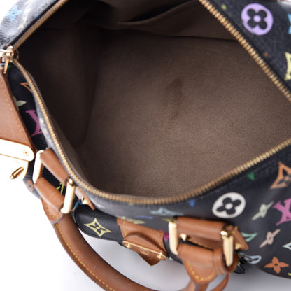 Louis Vuitton Monogram Multicolor Speedy 30 Black 25 of 25