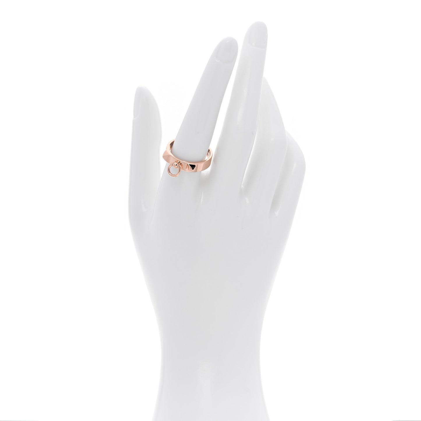 18K Rose Gold PM Collier De Chien Ring 59 8.75