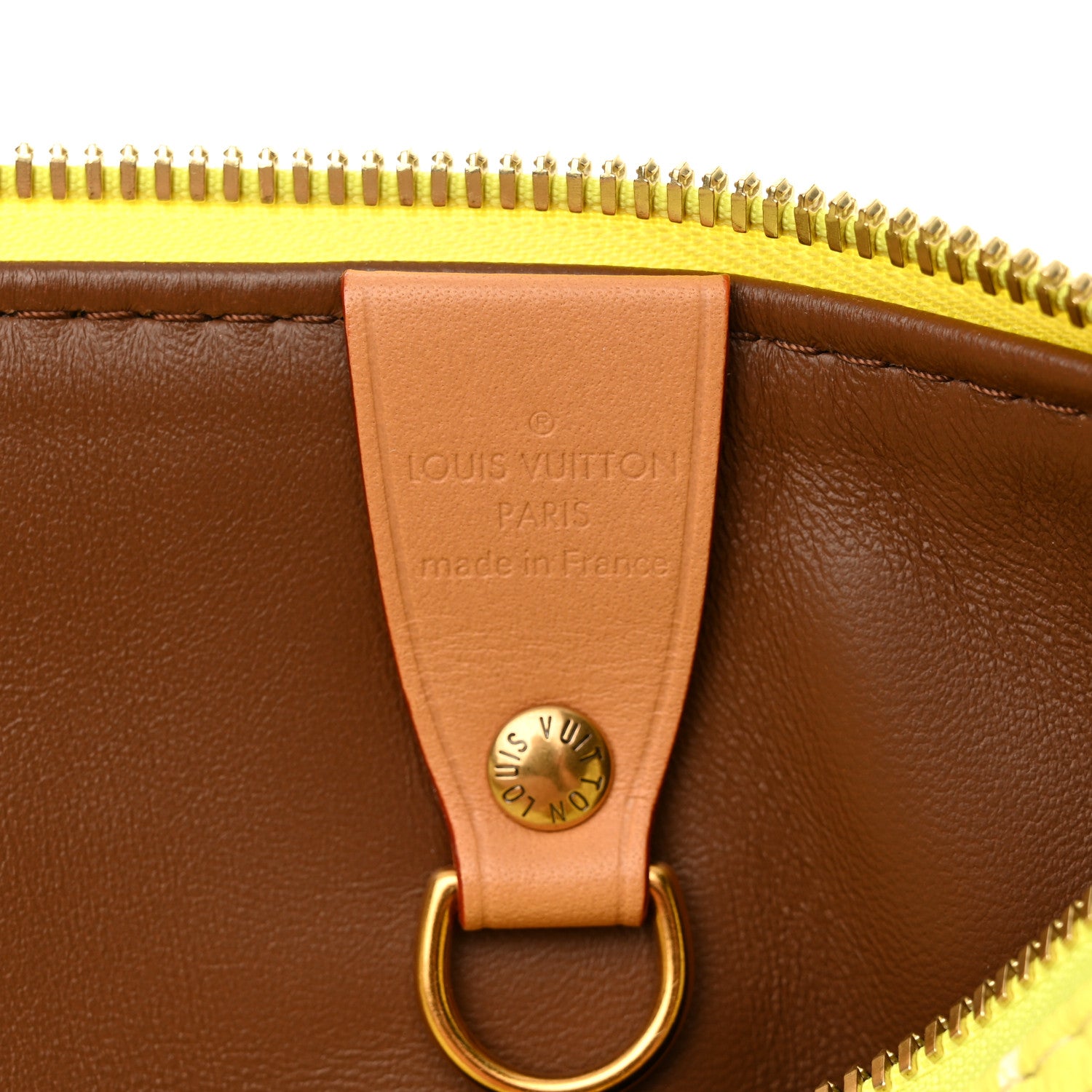 Louis Vuitton Calfskin Monogram Speedy P9 Bandouliere 25 Lemonade Yellow 8 of 12