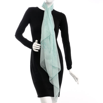Hermes Silk Mousseline Stole 2 of 5