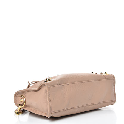 Balenciaga Chevre Gold Metallic Edge Hardware S City Rose Des Sables 3 of 14