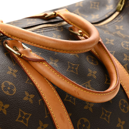 Louis Vuitton Monogram Keepall Bandouliere 55 11 of 12