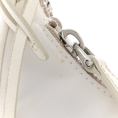 Prada Nylon Re-Edition 2005 Shoulder Bag White 12 of 14