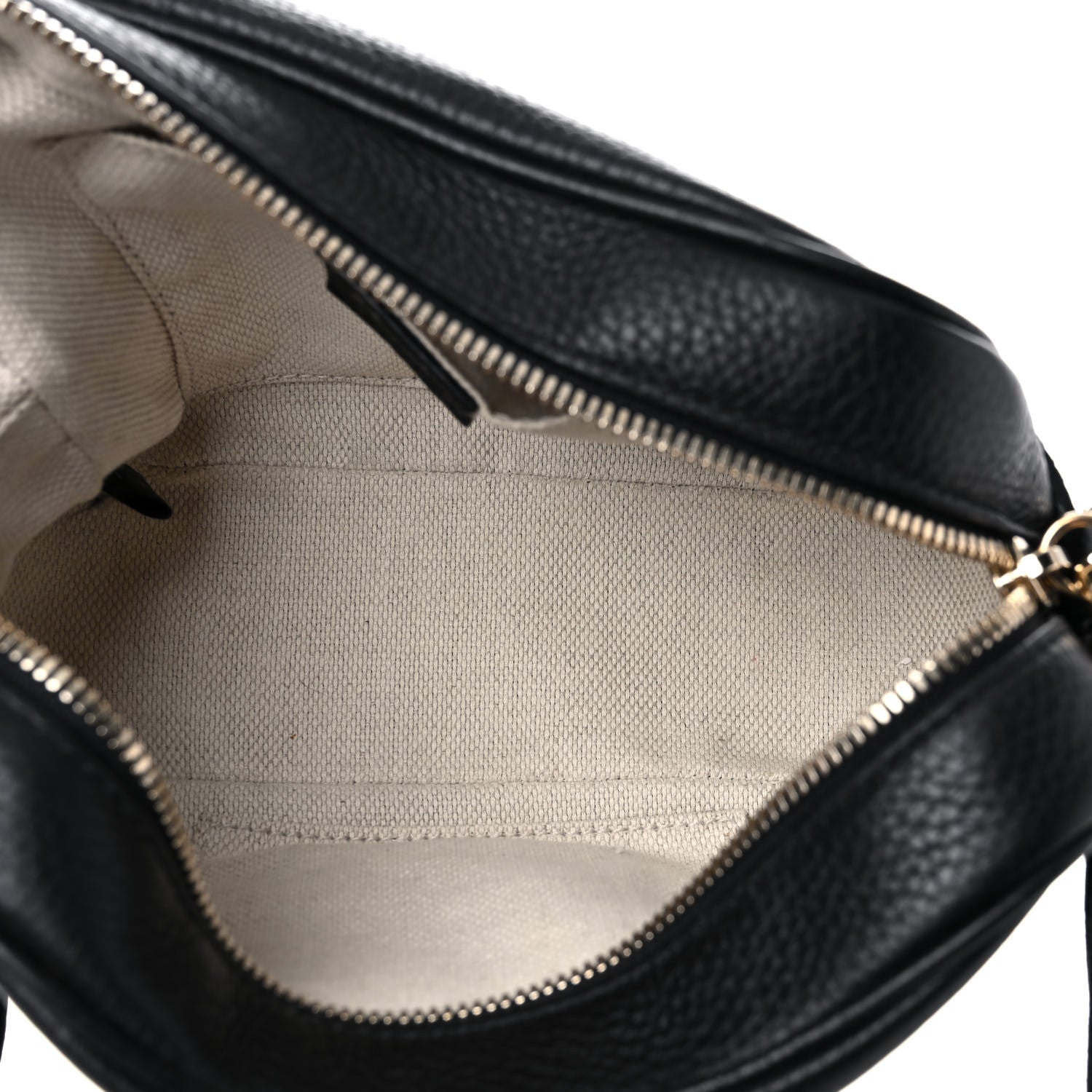 Gucci Pebbled Calfskin Small Soho Disco Bag Black 4 of 14