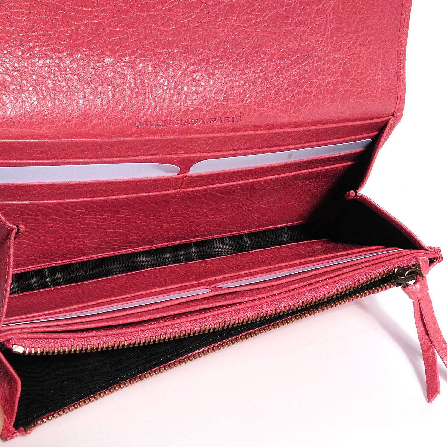 Balenciaga Agneau Money Wallet Rose Bonbon 7 of 11