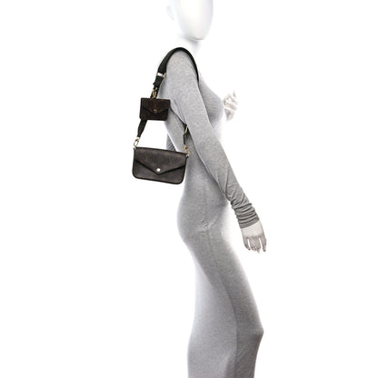 Louis Vuitton Monogram Felicie Strap & Go Kaki 2 of 14