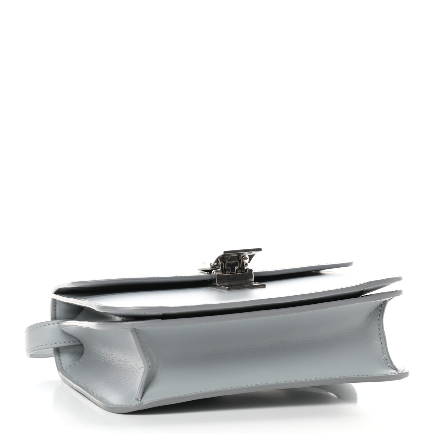 Box Calfskin Teen Classic Box Flap Bag Frost