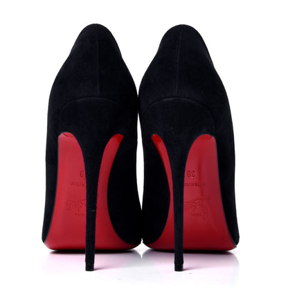 Christian Louboutin Veau Velours So Kate 120 Pumps 38 Nuit 4 of 6