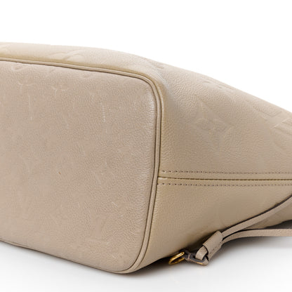 Louis Vuitton Empreinte Monogram Giant Neverfull MM Tourterelle 14 of 14