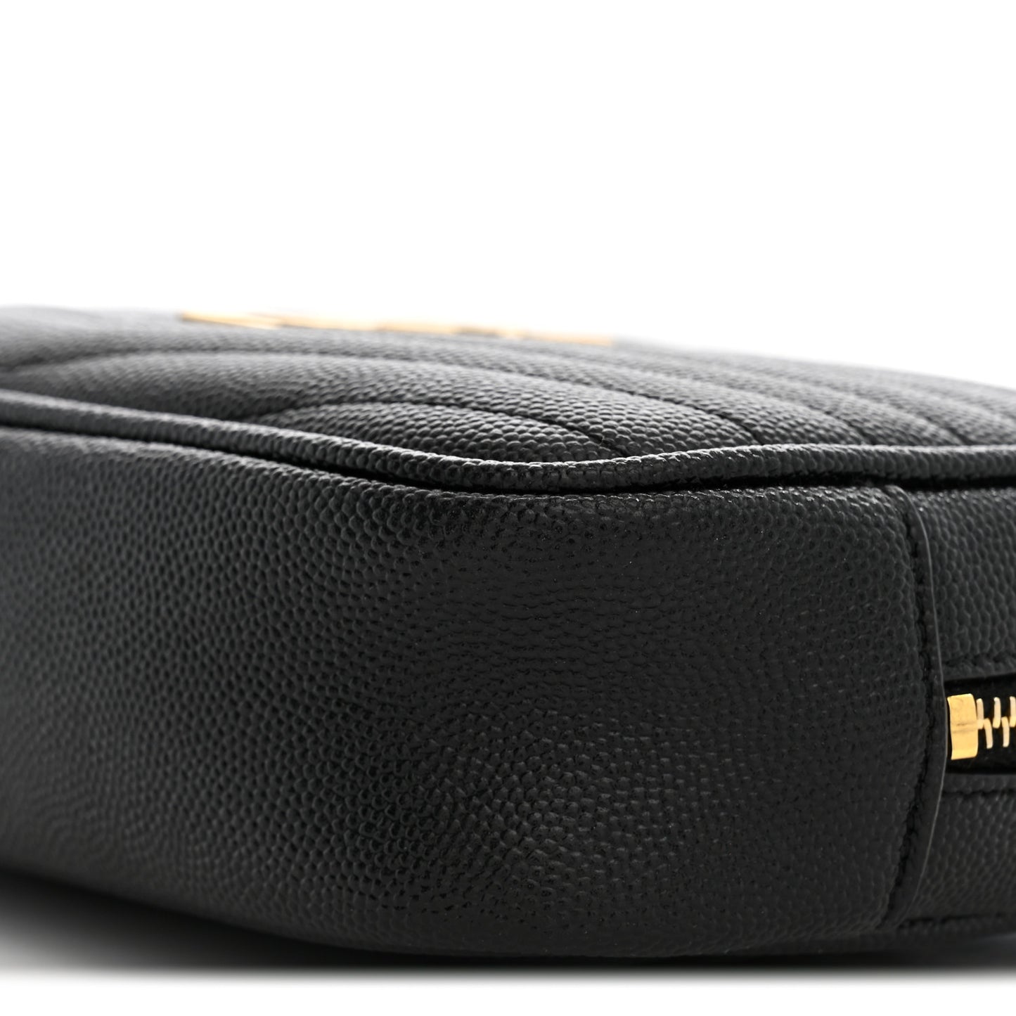 Grain De Poudre Matelasse Monogram Mini Lou Camera Bag Black