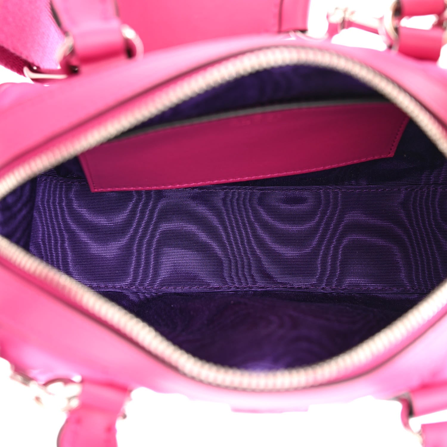 Gucci Nylon Calfskin Enamel GG Matelasse Mini Bowler Bag Lovely 5 of 11