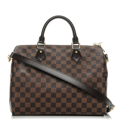 Louis Vuitton Damier Ebene Speedy Bandouliere 30 1 of 6