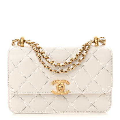 Chanel Calfskin Quilted Mini Perfect Fit Flap White 1 of 11