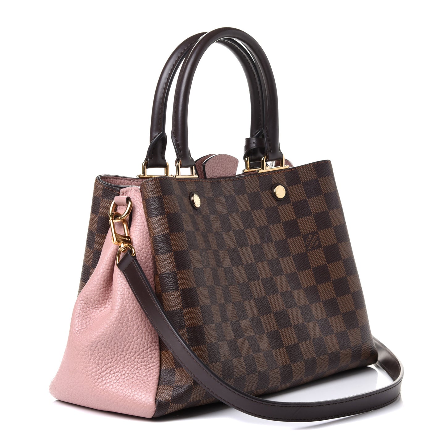 Damier Ebene Cuir Taurillon Brittany Magnolia