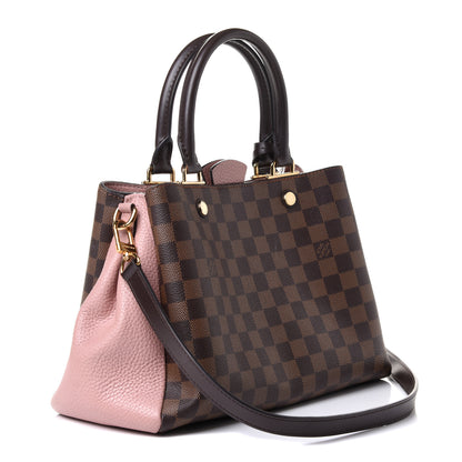 Louis Vuitton Damier Ebene Cuir Taurillon Brittany Magnolia 2 of 10