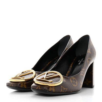 Louis Vuitton Monogram Madeleine Pumps 35 3 of 9