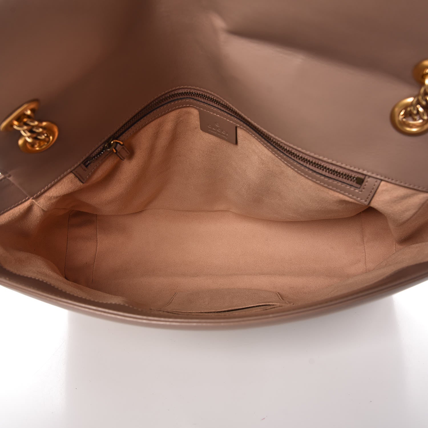Gucci Calfskin Matelasse Large GG Marmont Shoulder Bag Porcelain Rose 7 of 10