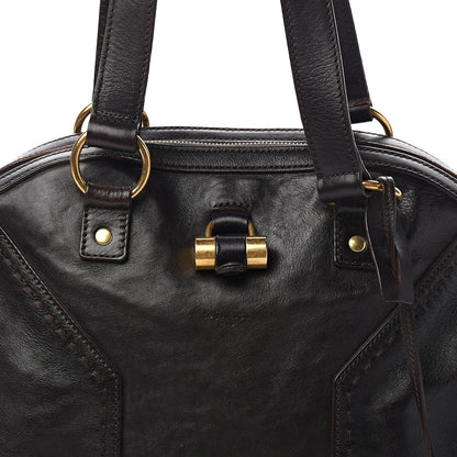Saint Laurent Calfskin Large Muse Dark Brown 11 of 11