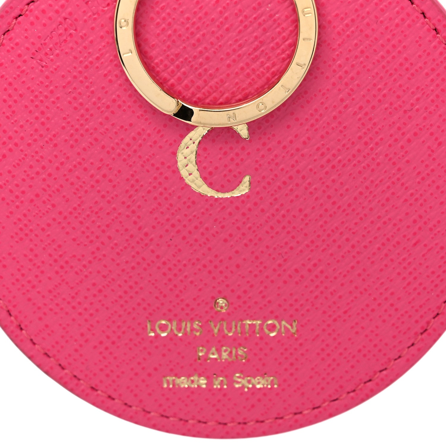 Louis Vuitton Monogram Illustre V Bag Charm Key Ring Grenade 3 of 3