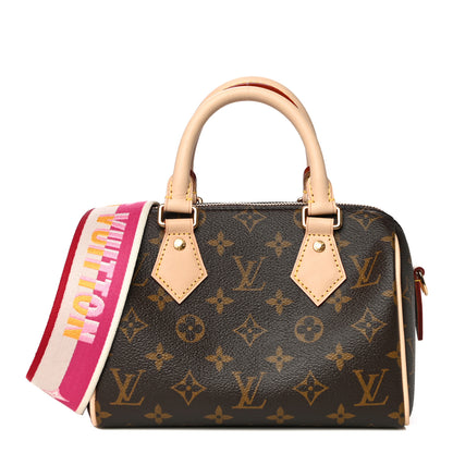Louis Vuitton Monogram Speedy Bandouliere 20 Fuchsia 1 of 9