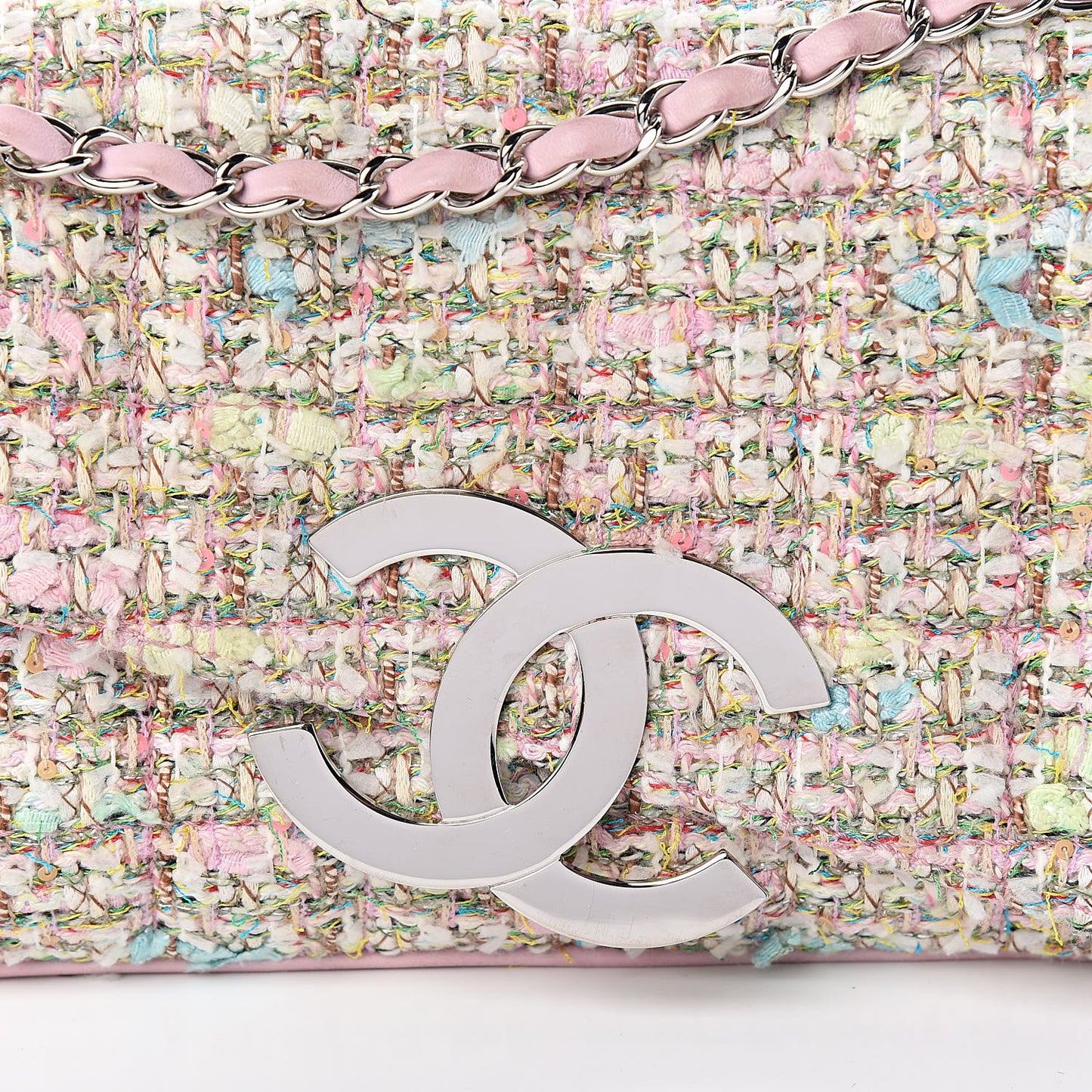 Tweed CC Flap Multicolor