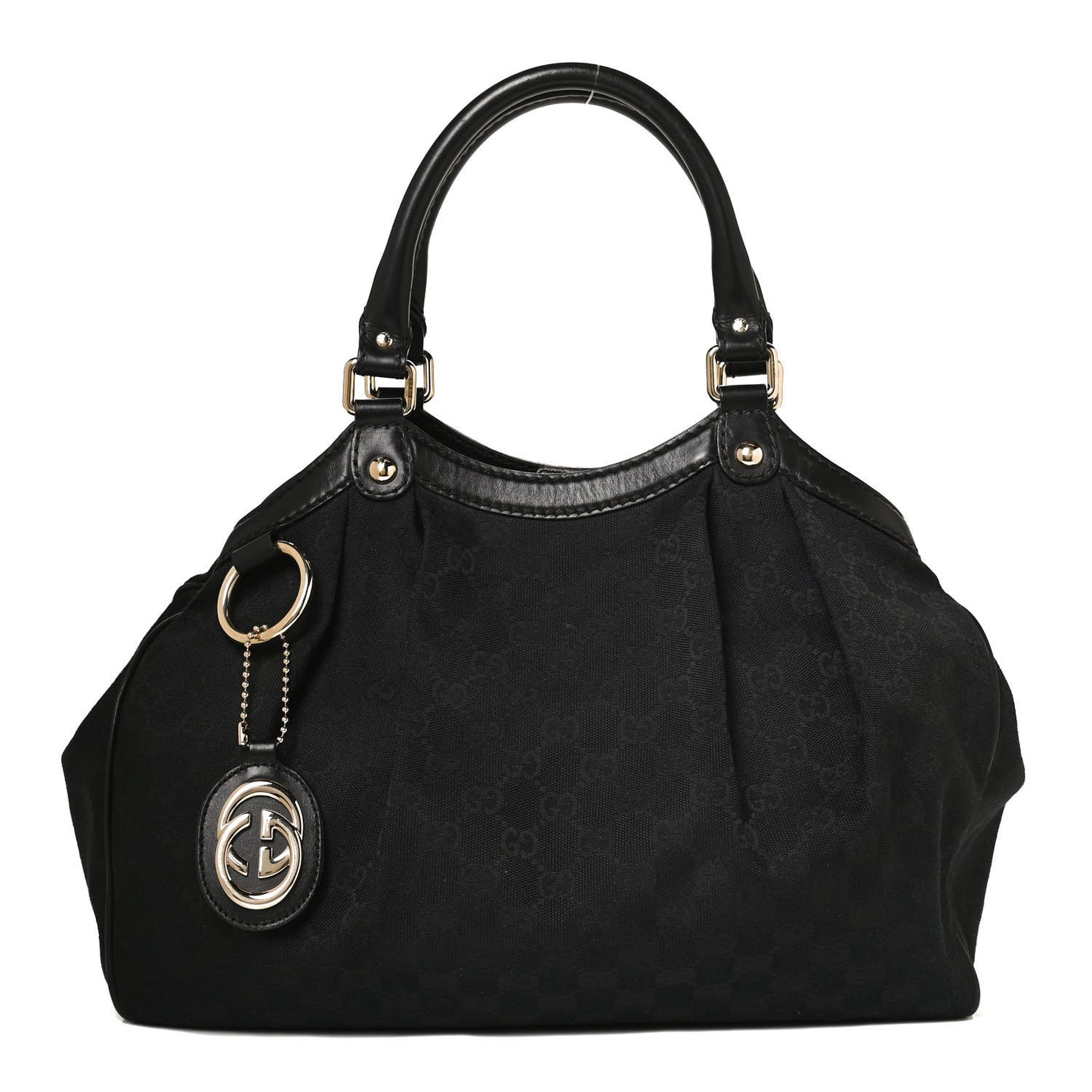 Monogram Medium Sukey Tote Black