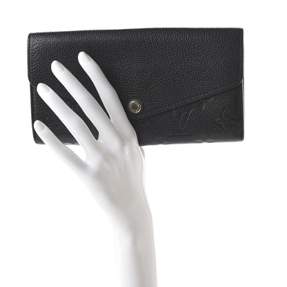 Louis Vuitton Empreinte Sarah Wallet NM Black 4 of 20