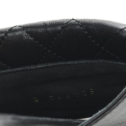 Chanel Lambskin Quilted CC Turnlock Sandals 41 Black 9 of 9