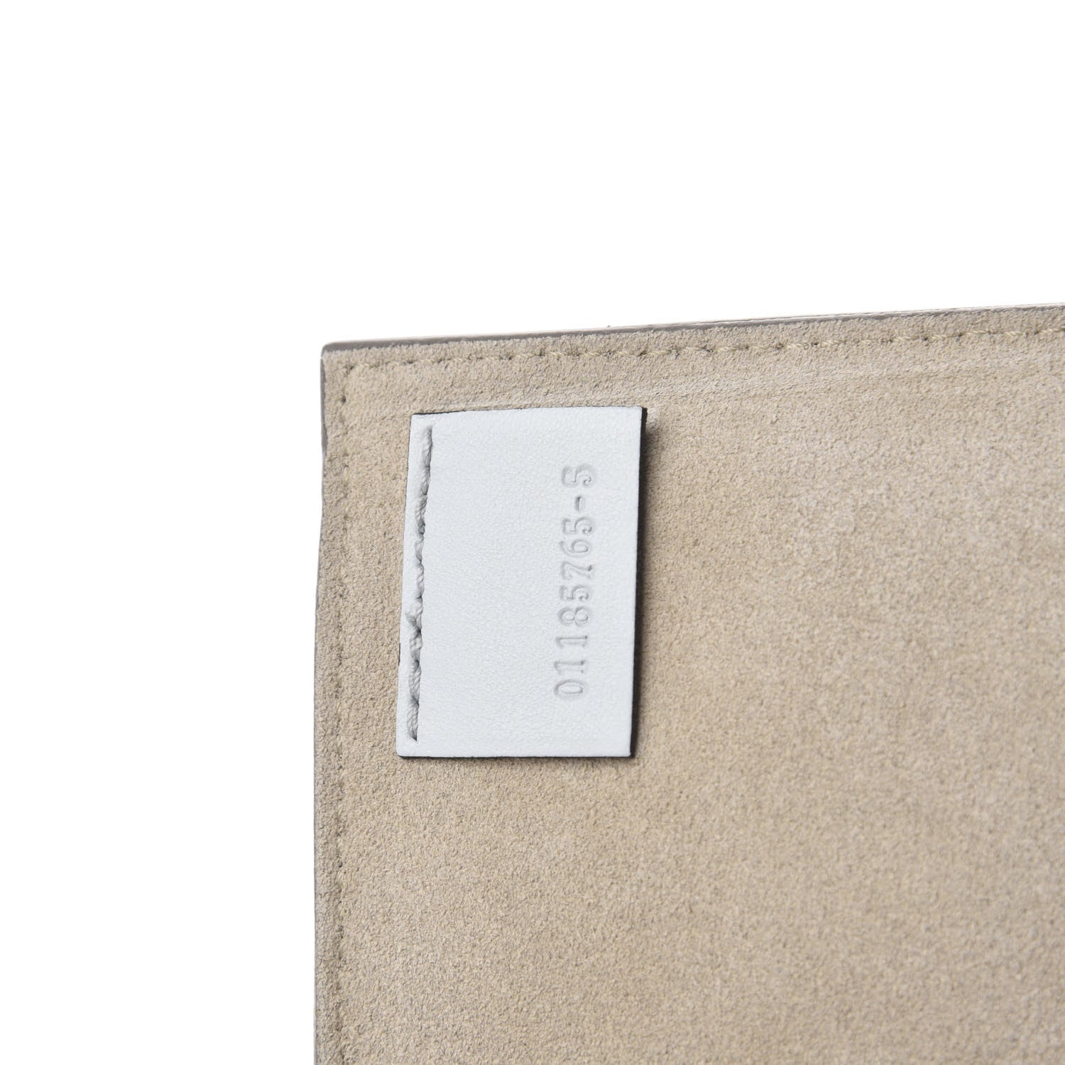Chloe Calfskin Suede Medium Faye Shoulder Bag Airy Grey 9 of 10