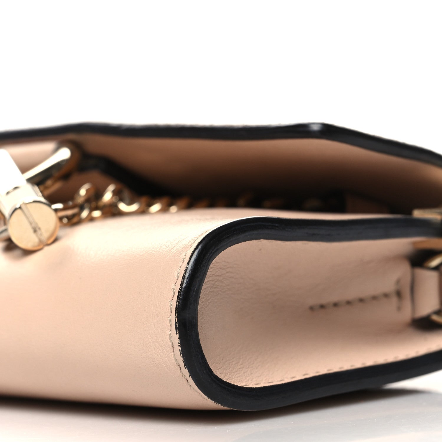 Chloe Suede Calfskin Mini Faye Shoulder Bag Cement Pink 10 of 13