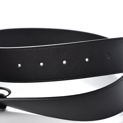Gucci Calfskin Double G 40mm Belt 80 32 Black 5 of 6