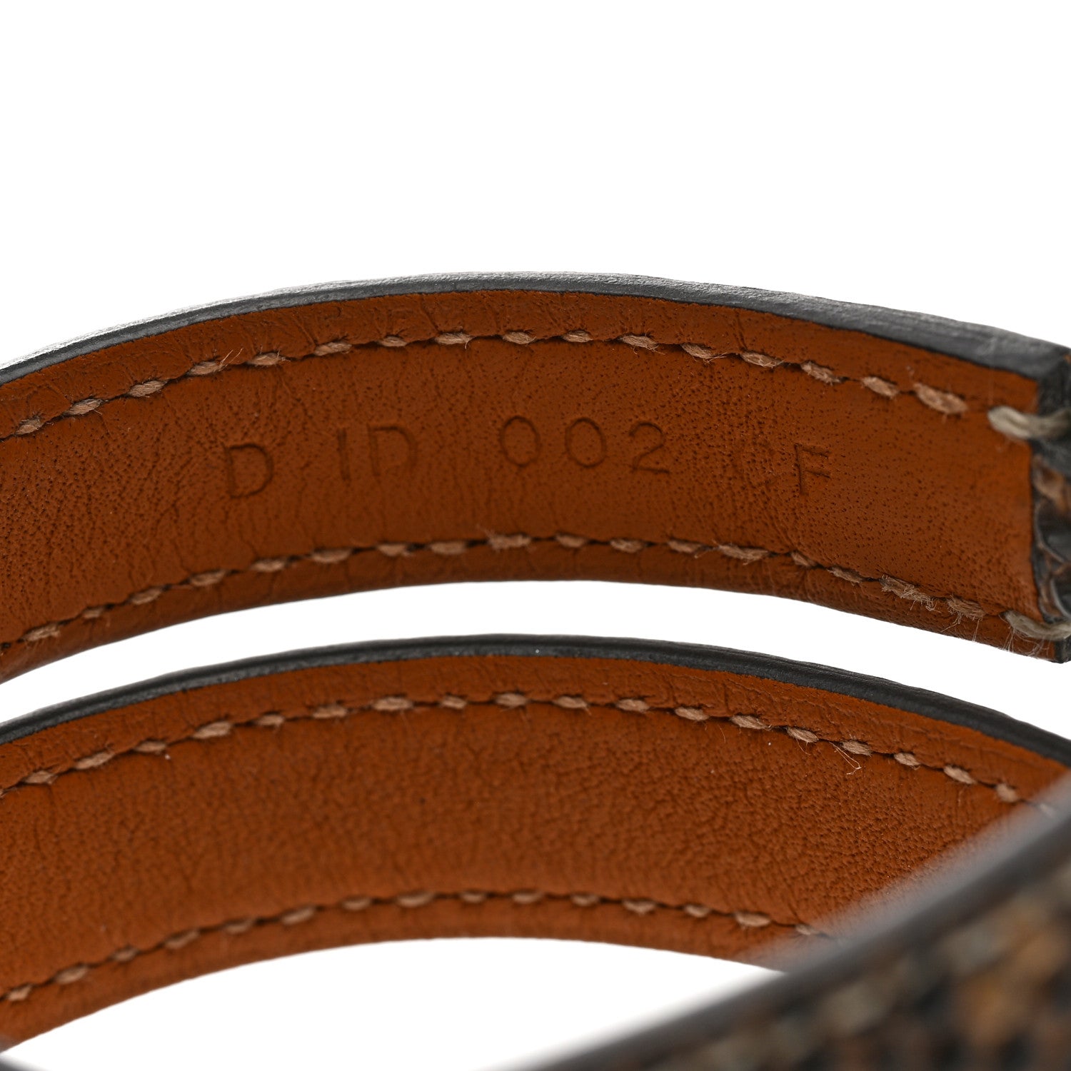 Hermes Lizard Rivale Double Tour Bracelet T2 Ombre 5 of 7