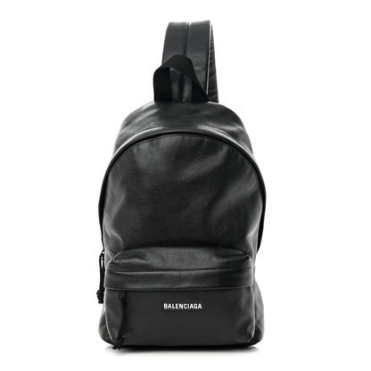 Balenciaga Grained Calfskin Small Explorer Backpack Black 1 of 10