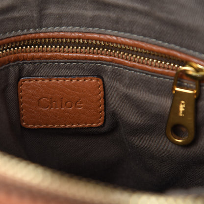 Chloe Calfskin Medium Marcie Satchel Tan 8 of 10