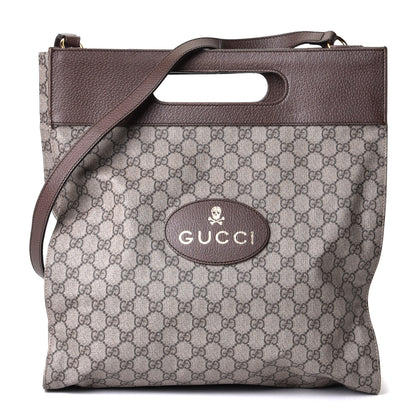 Gucci Soft GG Supreme Monogram Slip Handle Vertical Tote Beige New Acero 1 of 7
