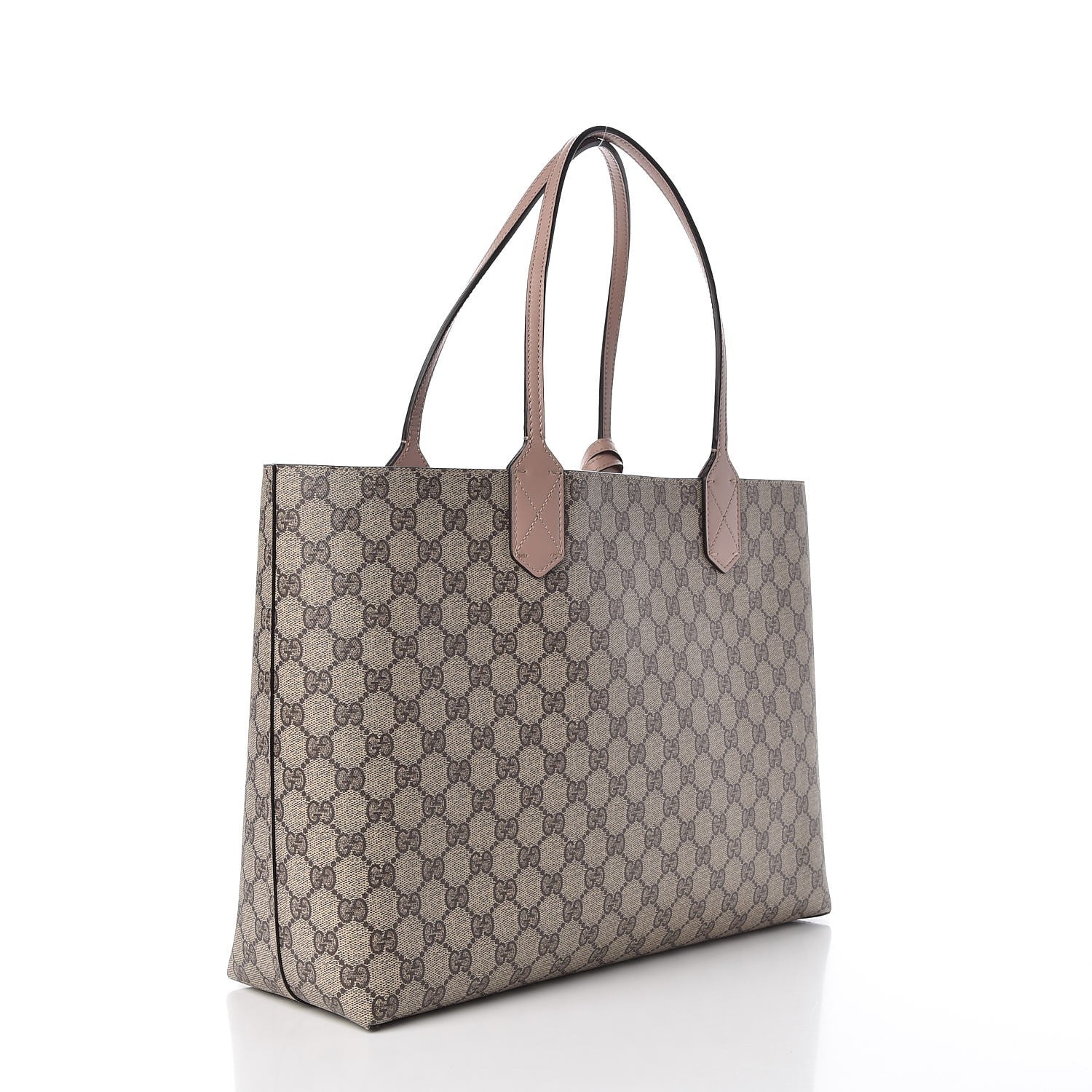 Gucci GG Supreme Monogram Medium Reversible Tote Beige Dark Cipria 4 of 11