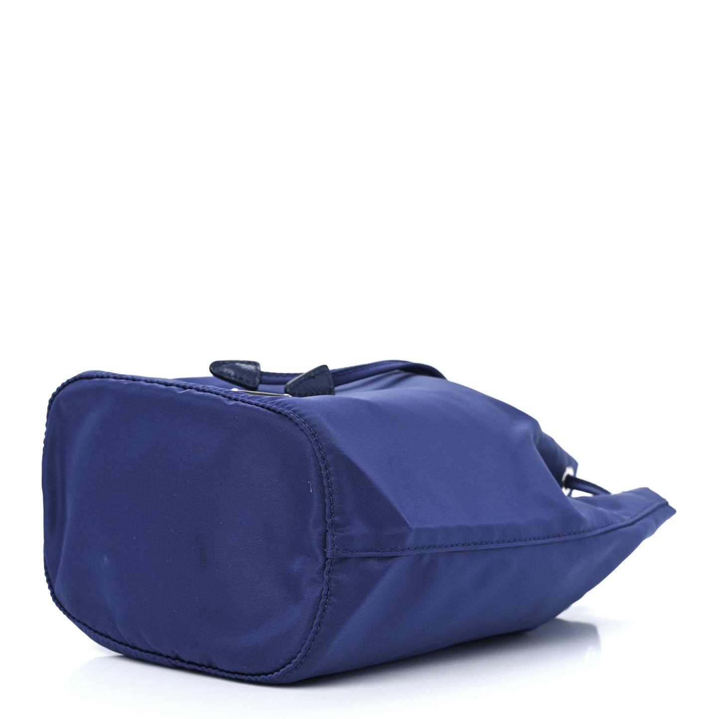 Tessuto Nylon Vela Drawstring Pouch Bluette