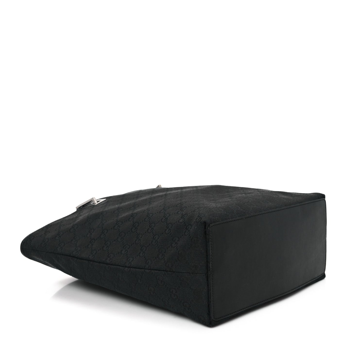 Monogram Bucket Tote Black