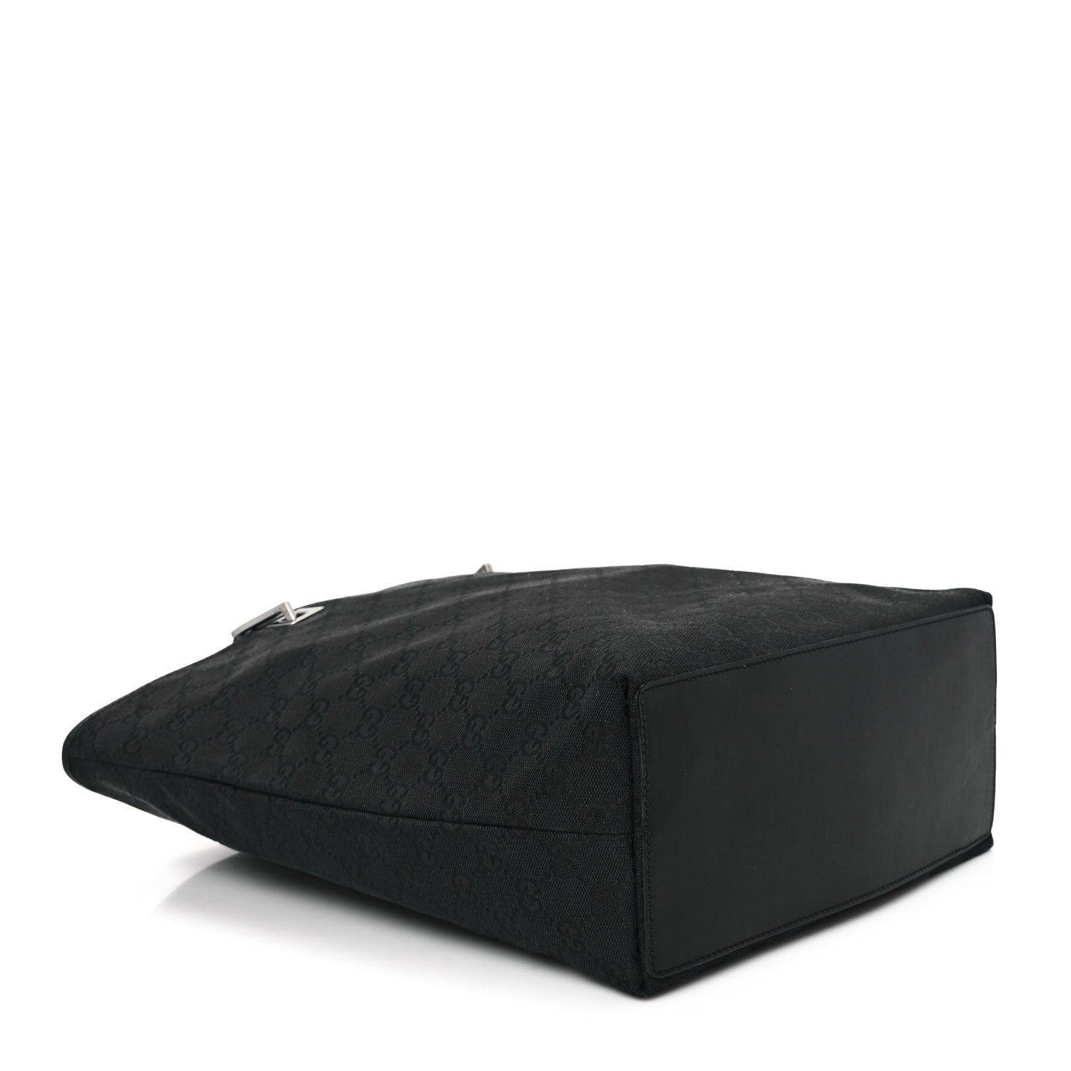 Gucci Monogram Bucket Tote Black 4 of 12