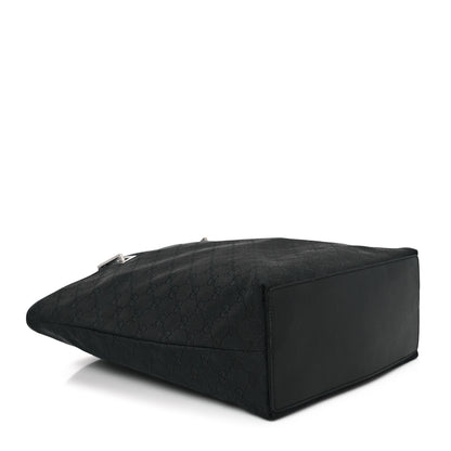 Gucci Monogram Bucket Tote Black 4 of 12